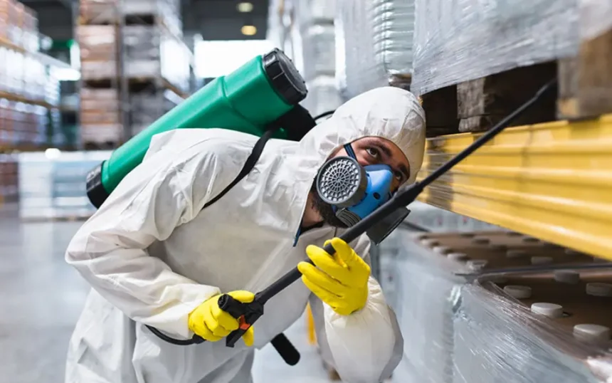 Restaurant pest control AMC in Gurgaon – scheduled kitchen inspection, monitoring stations and FSSAI documentation by Orient Pest Control